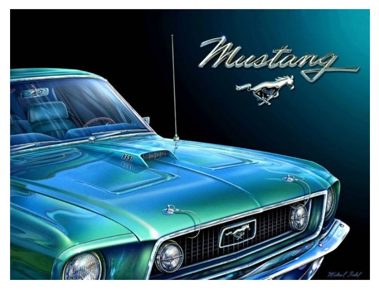1969-er Ford Mustang 